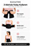 Women's Thermal Shaping Waist Corset Double-Banded Zippered Slimming Corset - 4