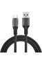 كابل USB 3.2 Gen2 بسرعة 10 جيجابت في الثانية بطول 1 متر، كابل USB 3.0/3.1/3.2، كابل USB A إلى USB Type C لنقل البيانات، قرص صلب SSD - 8