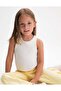 Girl's Stone Print Crop Tank Top 2-10 Years Old Cream