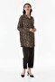 Fullamodest Leopard Pattern Large Size Palazzo Set
