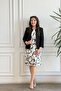Hakim Collar Ornament Pocket Detailed Blazer Jacket - 4