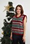 Christmas Themed Crew Neck Sweater - 5