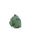 Green Clinker Crinkle - 2 Zippered Wrist Strap Pocket, Phone and Makeup Bag, Wallet Pen Holder 1115J - 5