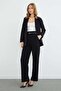 Double Sleeve Shawl Collar Blazer Jacket - 2