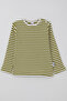 Baby Boy Long Sleeve T-Shirt with Placket Stripes 9 Months-3 Years, Green - 3