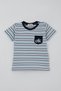 Boy's Shorts Set T-Shirt with Pocket Detail and Lacing Accessories, 1.5-5 Years Old, Light Blue - 4