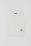 Baby Girl with Vest Snap-On Balloons and Cute Teddy Bear Emblem, 4 Months-4 Years, Ecru - 2