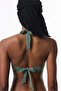 الأخضر الجديد Underwire مثلث تويست بيكيني الأعلى - 2