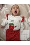 New Season Strawberry Baby Girl 5-Piece Hospital Discharge Set Newborn Outfit Strawberry Set - 3