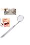 Stainless Steel Dental Oral Mirror Eyelash Extension Teeth Whitening Cleaning Tool Makeup Tool Ha... - 4