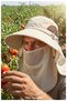 Unisex Safari Hat with Breathable Mask for Farming, Camping, and Fishing - 3