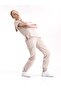 Cream Color Jogger Leg Luxury Lycra Uniform Sets High Quality Lycra Scrubs - 3