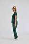 Hunter Green Dr. Greys Doctor Nurse Medical Scrubs Set Terry Cotton Fabric - 4
