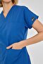 Cobalt Blue Dr. Greys Doctor Nurse Medical Scrubs Suit Terikoton Fabric - 4
