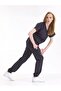 Navy Blue Jogger Leg Luxury Lycra Uniform Sets High Quality Lycra Scrubs - 3