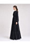 Layered Ruffle Detailed Long Hijab Dress - 3