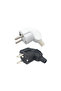 Black EU Plug Adapter 16A Male Replacement Adapter Outlet Rewireable Schuko Electeic Socket Euro Con - 6
