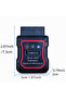 ماسح ضوئي جديد ELM327 OBD2 لعام 2026 يعمل بالبلوتوث، أداة تشخيص السيارات لنظامي أندرويد/iOS، قارئ رموز السيارات - 2