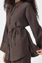 Nua Striped Suit Brown - 4