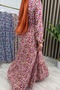 Çi̇ğdem Dress Lila Viscose Fabric Seasonal Dress - 2
