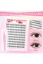 No need for glue Daily Lash Win: Korean-Style False Lash Extension Kit with 120 Self-Adhesive Cluste - 2