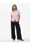 Modal Fabric Folded Detailed Short Sleeve Oversize Shirt