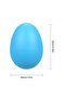 12Pcs Egg Shakers Musical Instruments Percussion Egg for Kids Toys Plastic Easter Egg Shaker for ... - 6