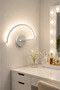 Beren Modern Design Gray Color Daylight Led Bathroom - Kitchen - Living Room Led Wall Sconce - 2