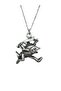 Unisex Necklace with Fish Warrior Figure – Strong, Original and Antique Design