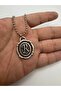 R Letter Antique Unisex Necklace – Personal, Elegant, and Original Design - 2