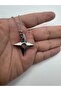 Ninja Shuriken Star Figured Unisex Necklace – Metal Design with 60 cm Chain - 2