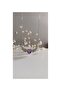 Silver Color Angel Figured Women's Necklace – 55 cm Stainless Steel, Elegant and Meaningful Design