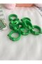 Frog Ring Plastic Frog Ring Inner diameter 1.7-1.8cm - 4
