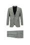 Regular Fit Checkered Suit
