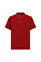 Polo Neck Regular Fit Pocketed Embroidered 100% Cotton T-Shirt - 7