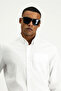 Long Sleeve Regular Fit Patterned Cotton Shirt - 4