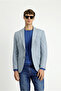 Regular Fit Wool Dobby Jacket