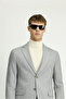 Regular Fit Micro Pattern Classic Jacket - 4