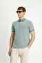 Polo Neck Regular Fit Pocket Cotton T-Shirt - 5