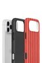 iPhone 17 Pro Max Vorian Dual Layer Case Tomato Red Stripe - 3