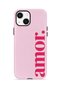 iPhone 15 Plus Vorian Double Layer Case Amour Pink