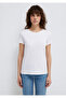Stretch White Basic T-Shirt Regular Fit / Regular Fit 0610252 -620 - 3