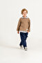 Boy's Knitwear Sweater Checkered Shirt Trousers 3-Piece Set 9105 Spr - 3