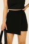 Women's Casual Stylish Black Shorts Skirt