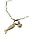 - Nerman 4053 2585 Fish and Oyster Steel Necklace - 7