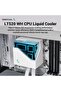 مبرد سائل للمعالج DeepCool LT520 ARGB 240 مم AM5/1851P أبيض - 2