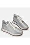 Women's Sneakers Genuine Leather Silver Color-41-42-43-44-Silver - 2