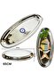 Stainless Steel Platter Kitchen Tray Oval Shape Serving Tray 304 Stainless Steel (65cm 2pc Set) - 2