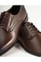 Italian Style Internal and External Natural Leather Men's Shoes Brown T13894 - 4