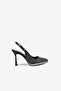 Women's Evening Dress Shoes with Stone Print and 9cm Classic Heels - 5